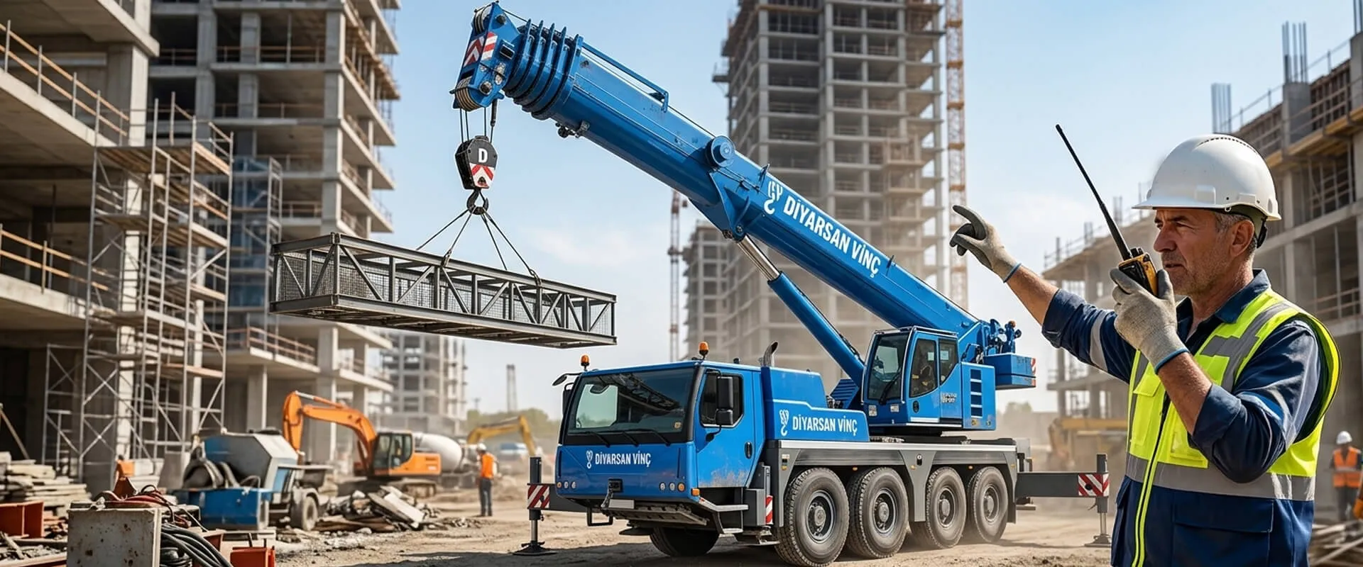 Teleskopik Vinç - Diyarsan Vinç Kiralama